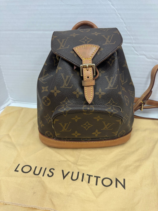 Backpack Luxury Designer By Louis Vuitton  Size: Medium