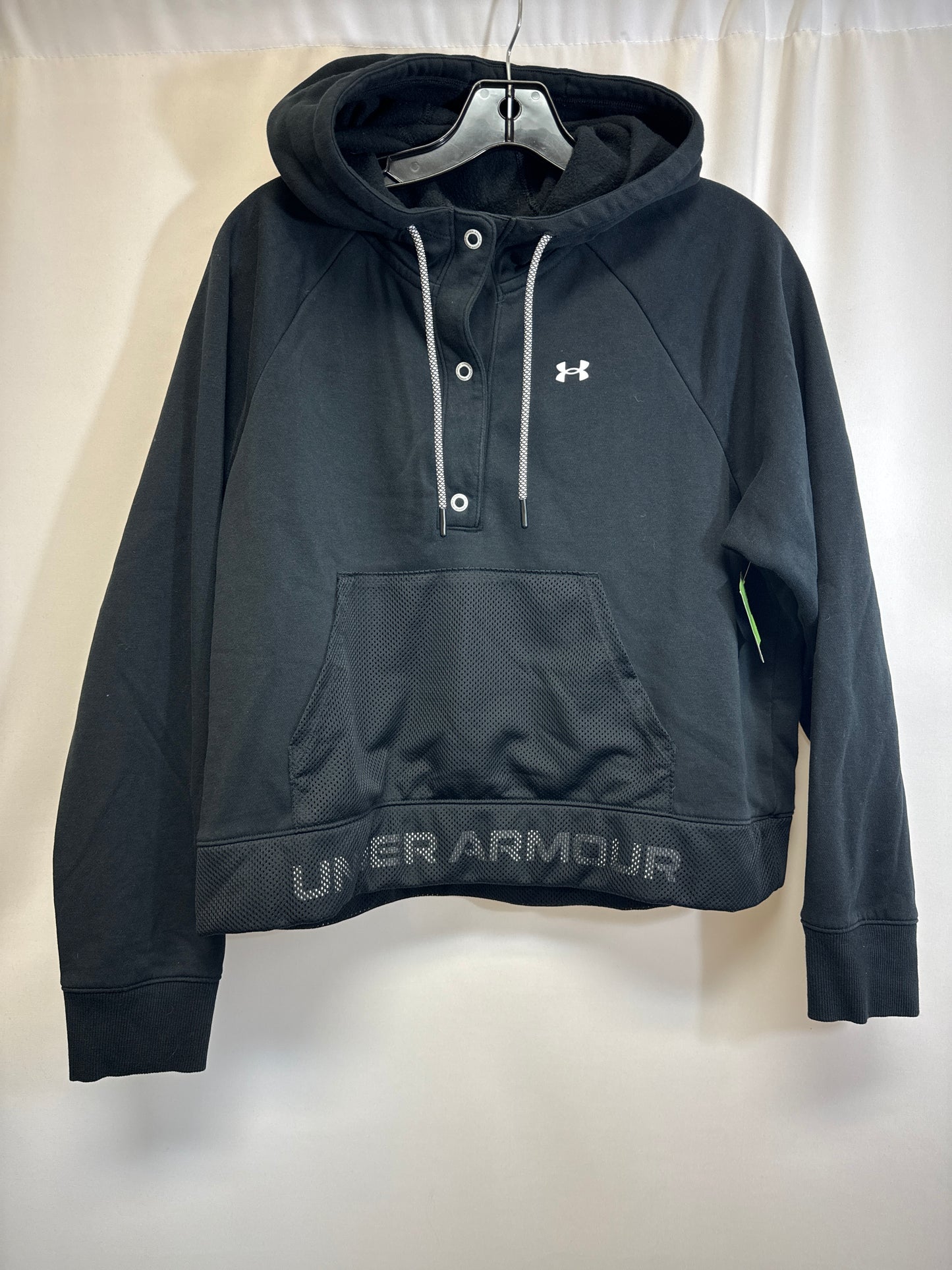 Athletic Sweatshirt Hoodie By Under Armour Size: M