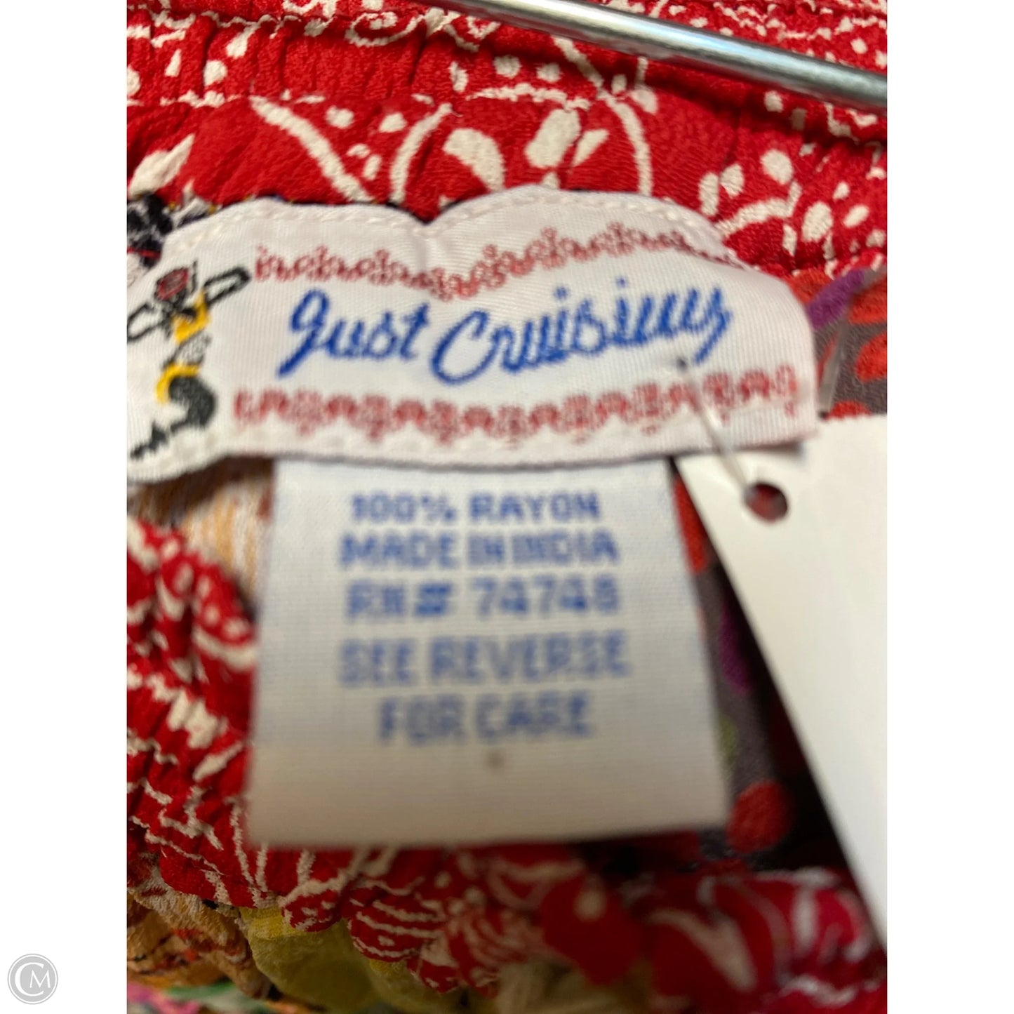 Skirt Midi By Clothes Mentor In Red, Size: S