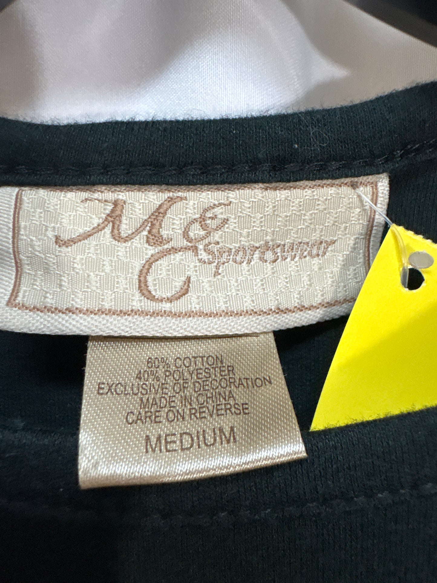 Top Long Sleeve By Clothes Mentor In Black, Size: M