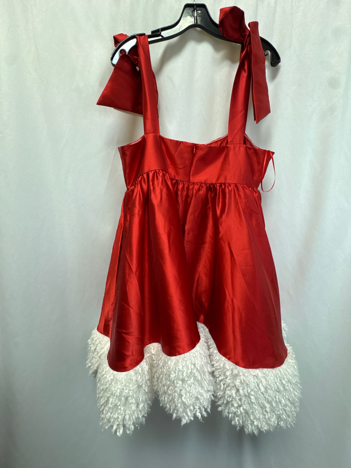 Dress Casual Midi By Clothes Mentor In Red, Size: L