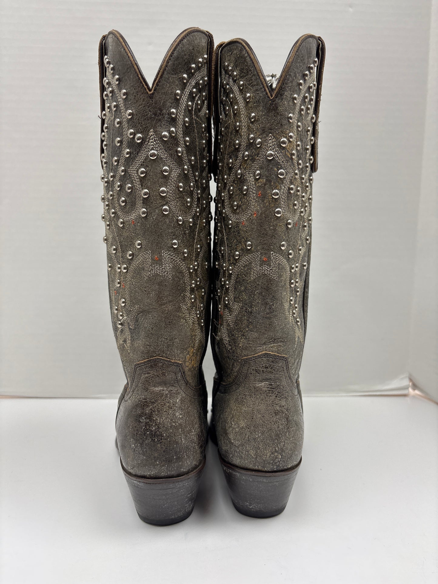 Boots Western By Clothes Mentor In Taupe, Size: 6.5