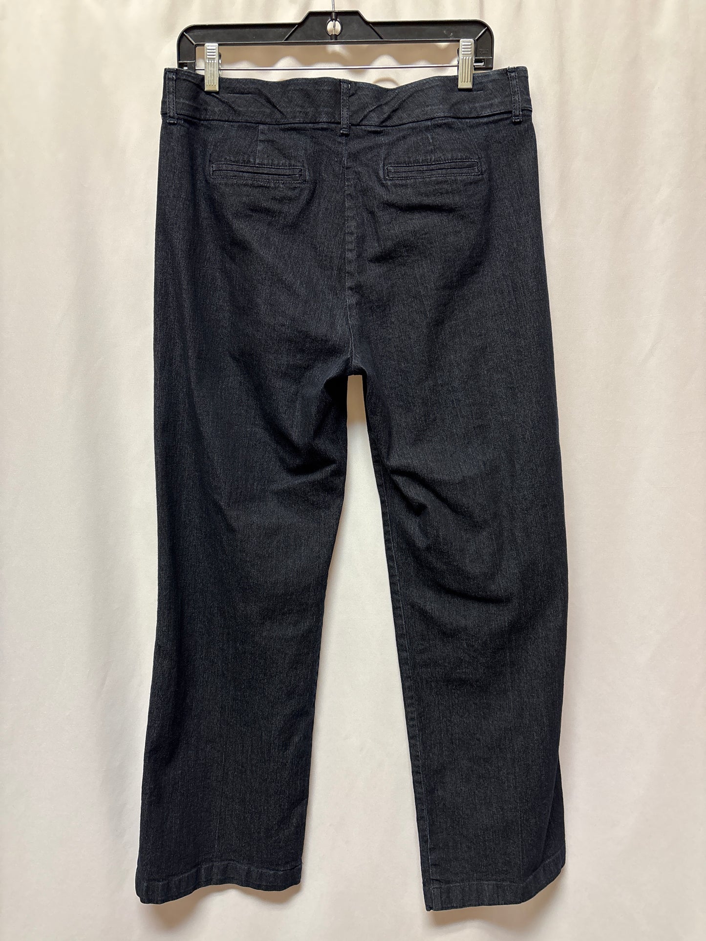 Jeans Straight By Jm Collections In Blue, Size: 12p