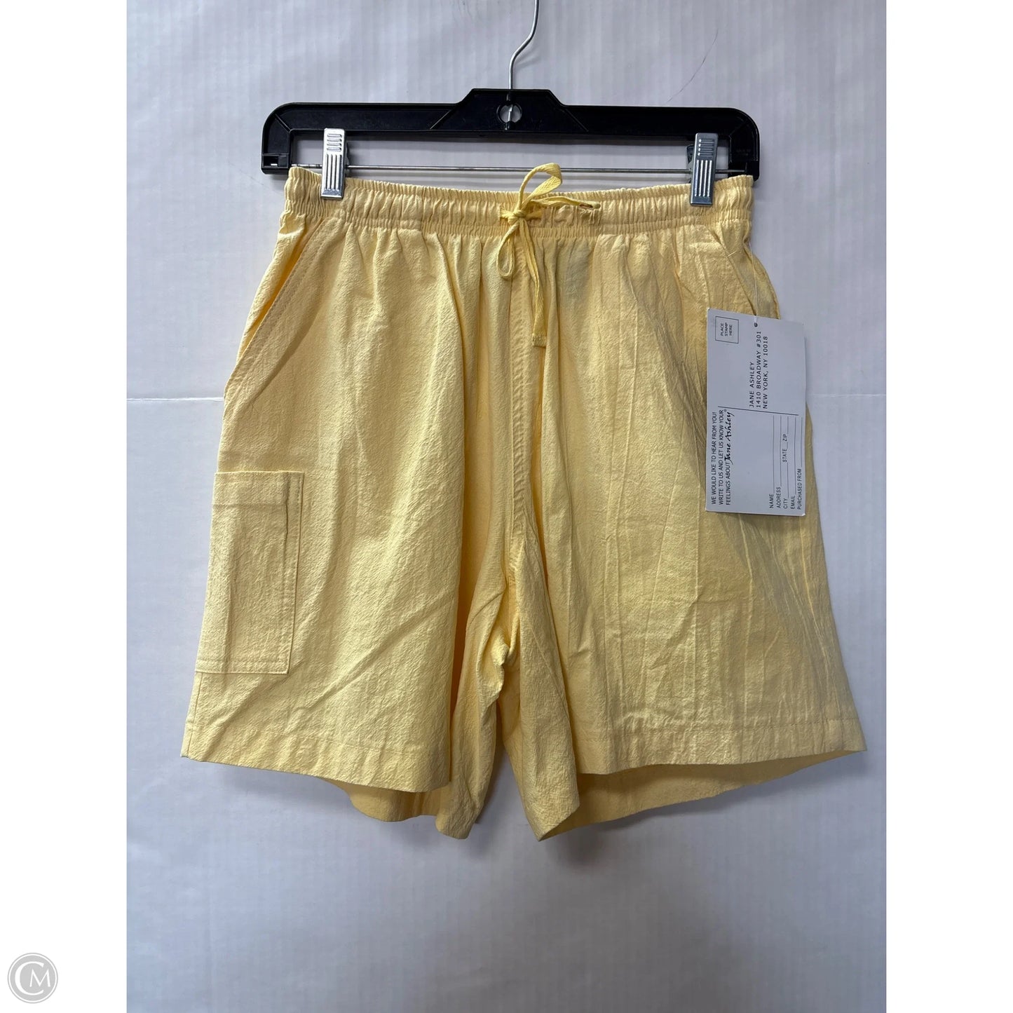 Shorts By Jane Ashley In Yellow, Size: S