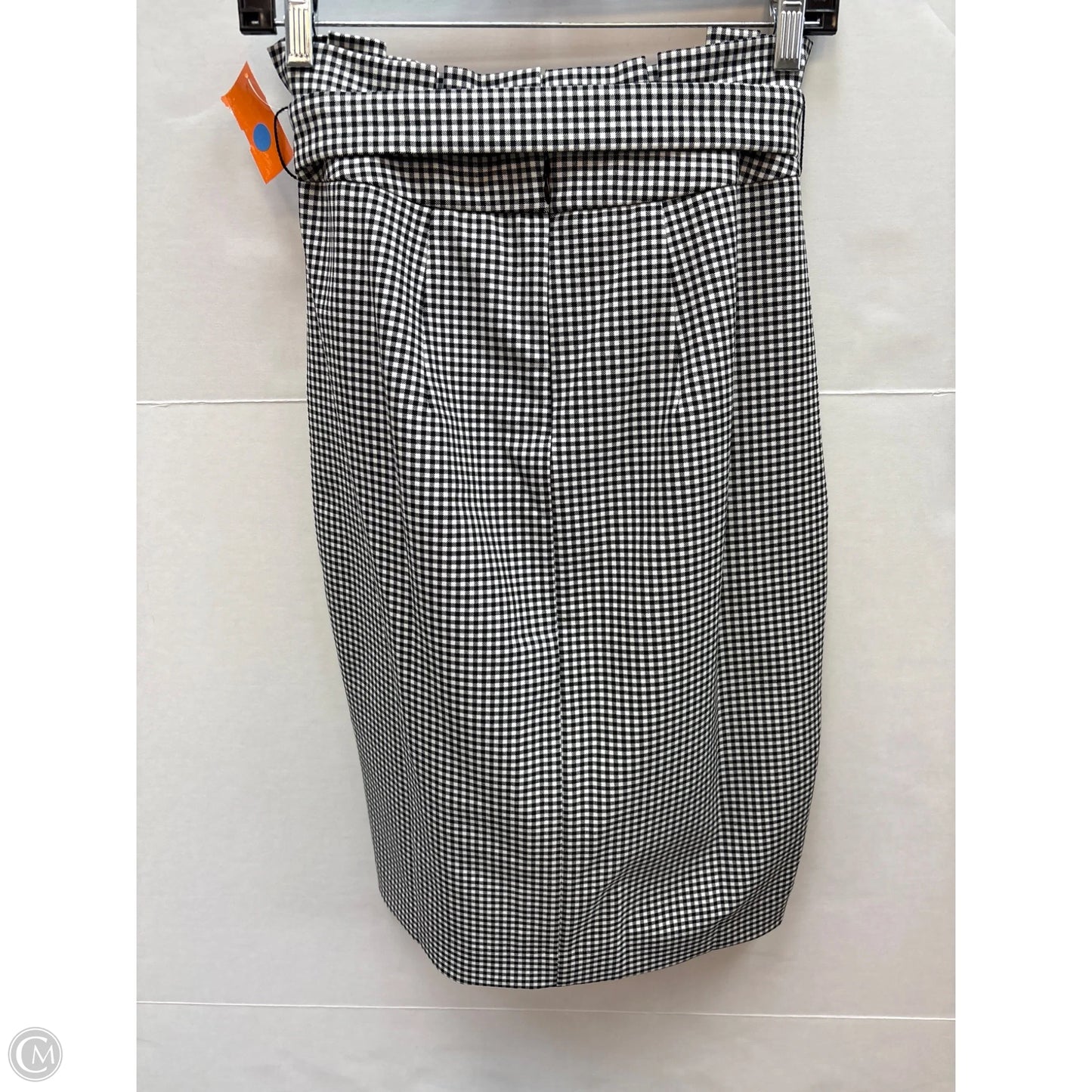 Skirt Midi By White House Black Market In Checkered Pattern, Size: 2