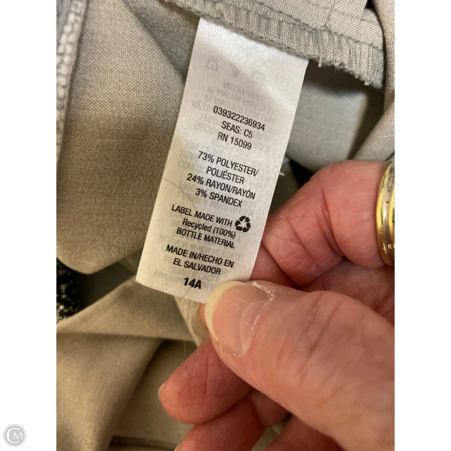 Pants Dress By Metaphor In Tan, Size: 14