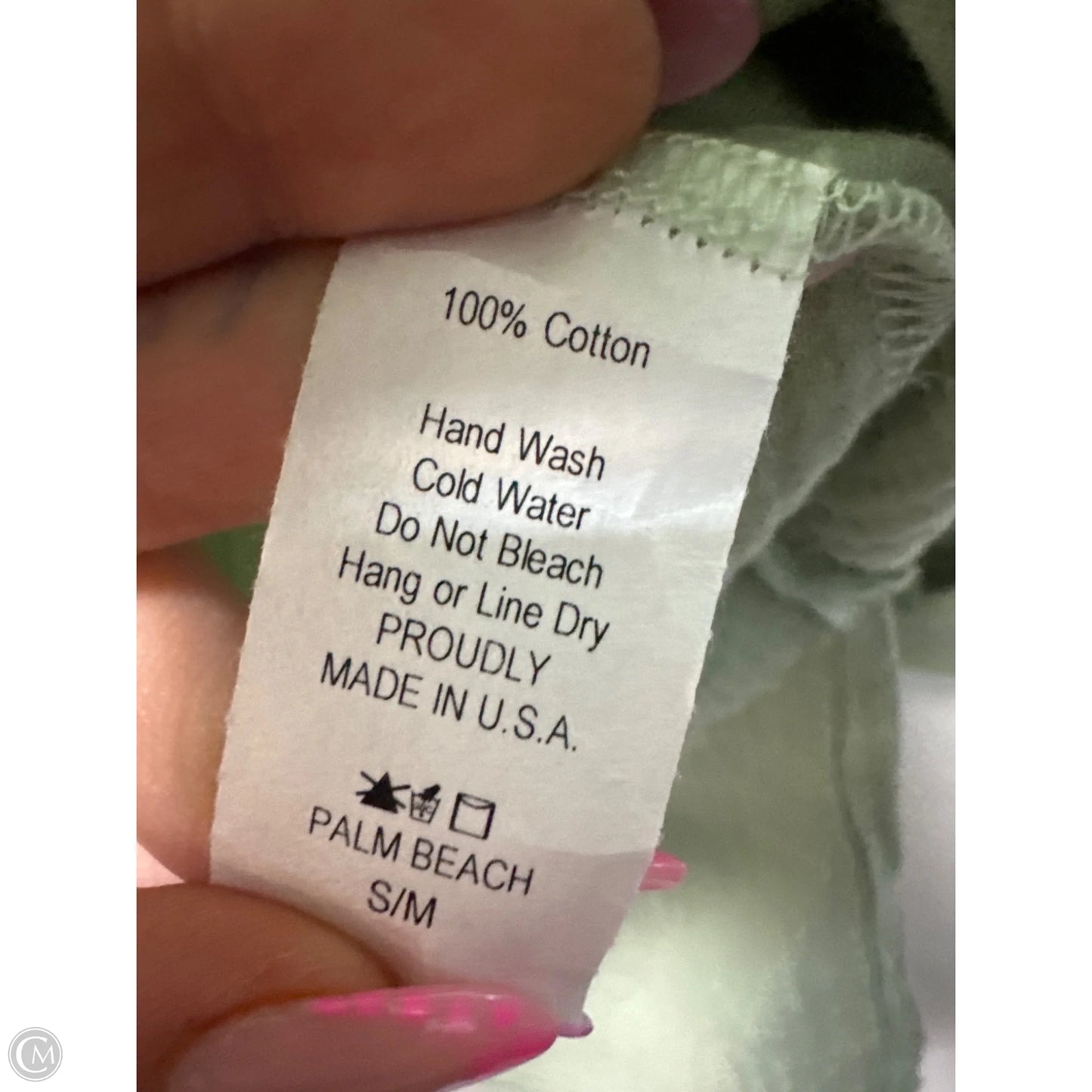 Top Long Sleeve By Clothes Mentor In Green, Size: S