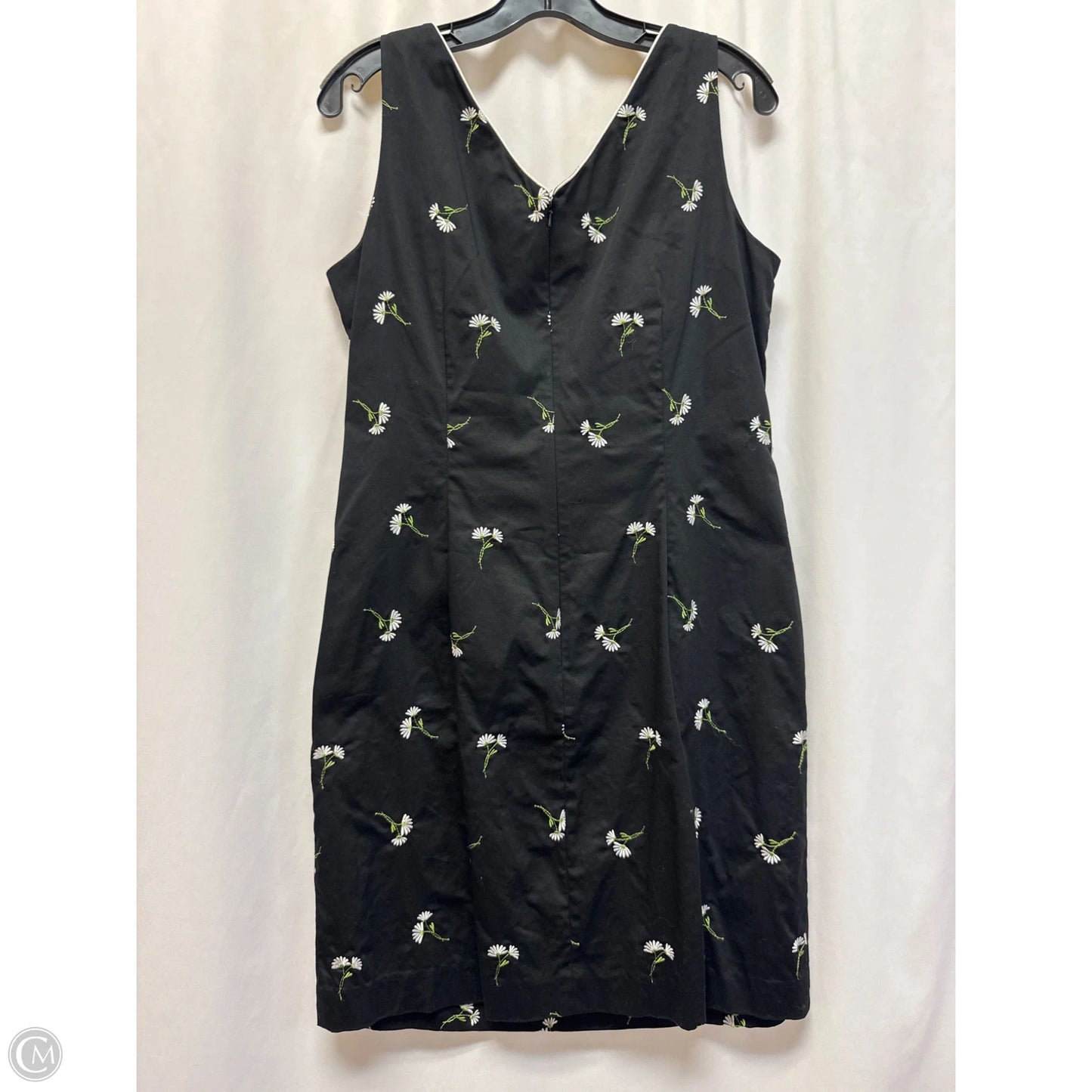 Dress Casual Midi By Amanda Smith In Black, Size: L