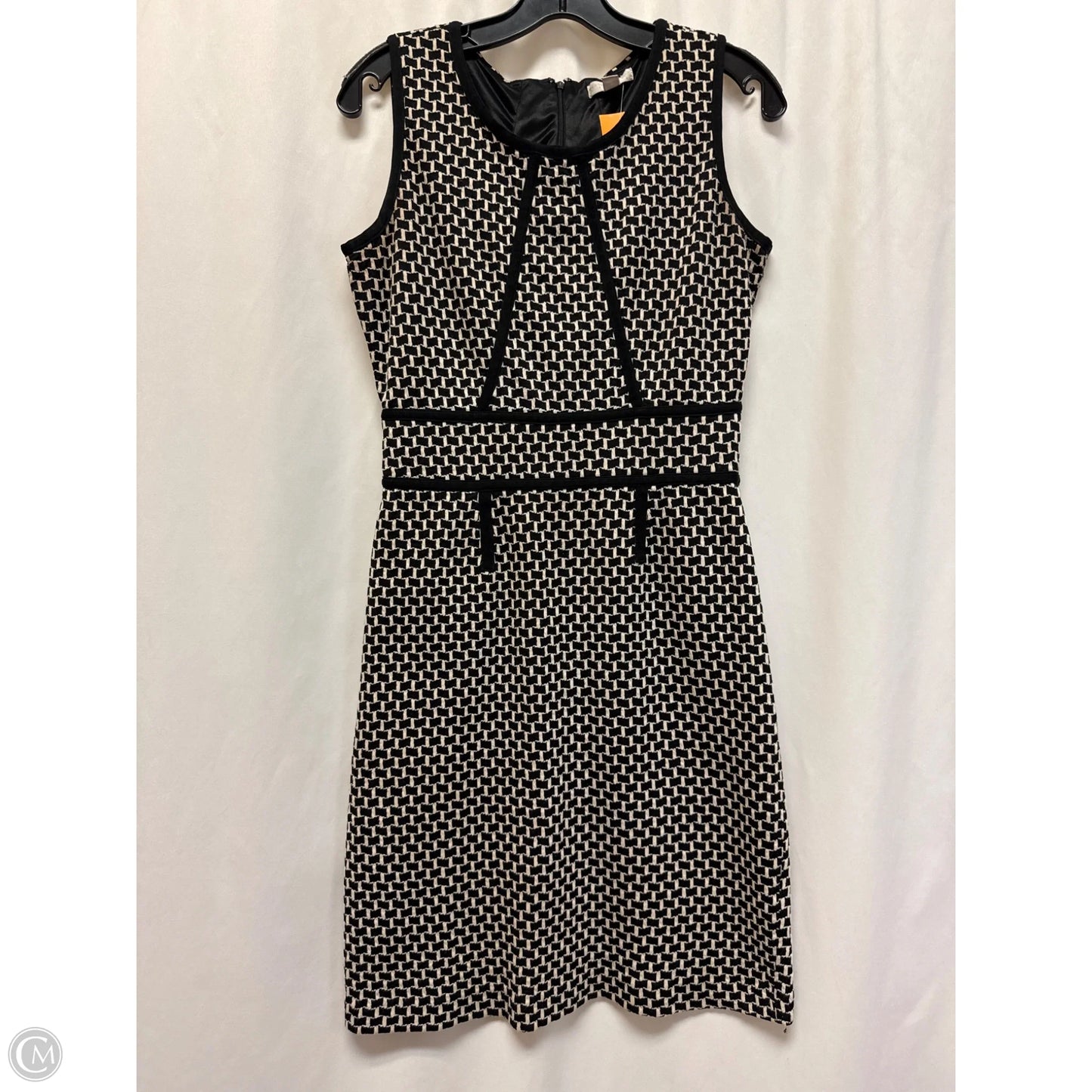 Dress Casual Midi By New York And Co In Tan, Size: M