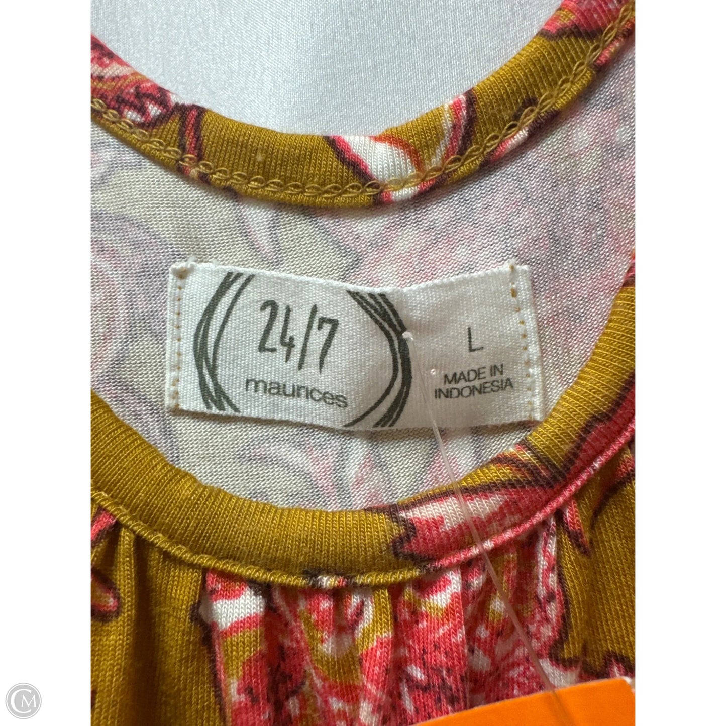 Dress Casual Maxi By Maurices In Yellow, Size: L