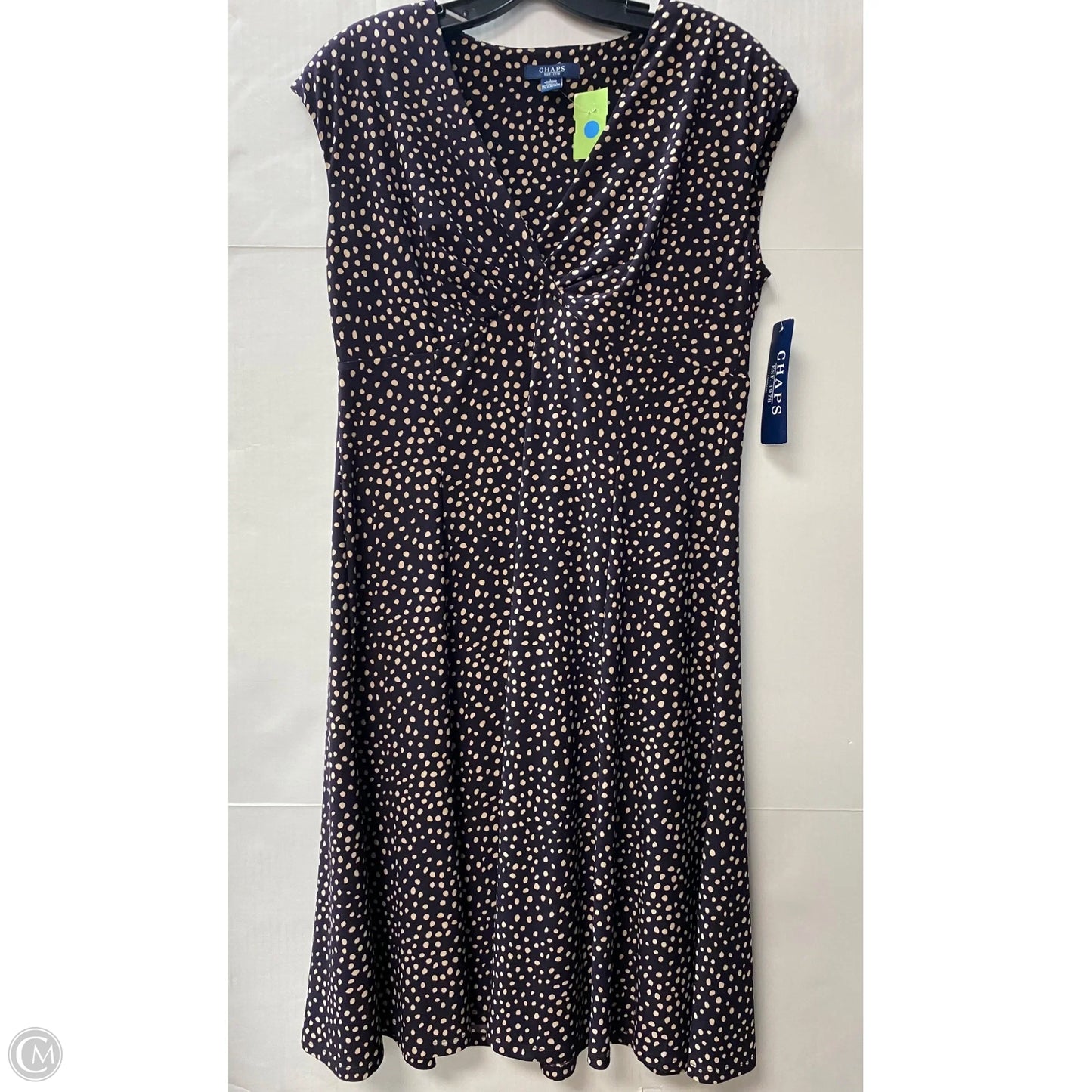 Dress Casual Midi By Chaps In Purple, Size: L