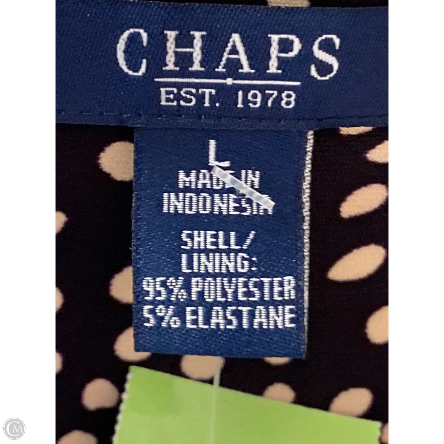 Dress Casual Midi By Chaps In Purple, Size: L
