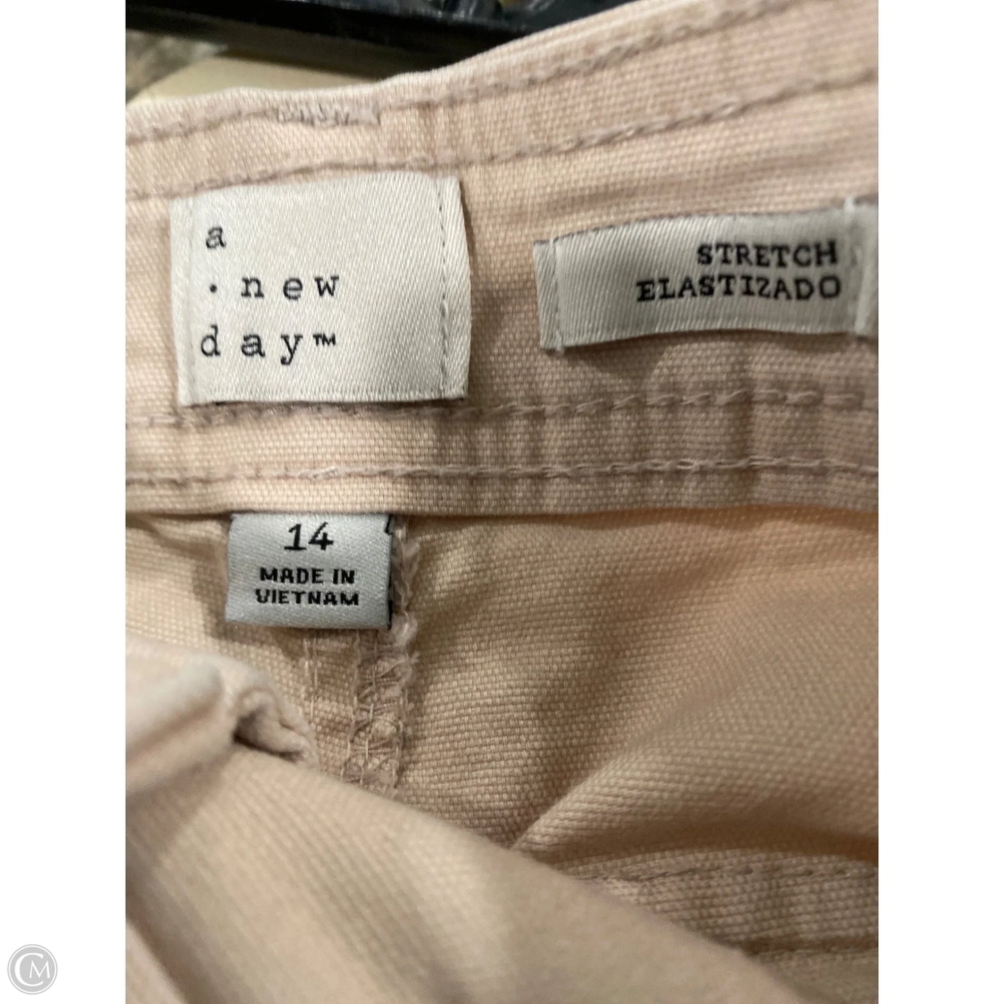 Shorts By A New Day In Tan, Size: 14