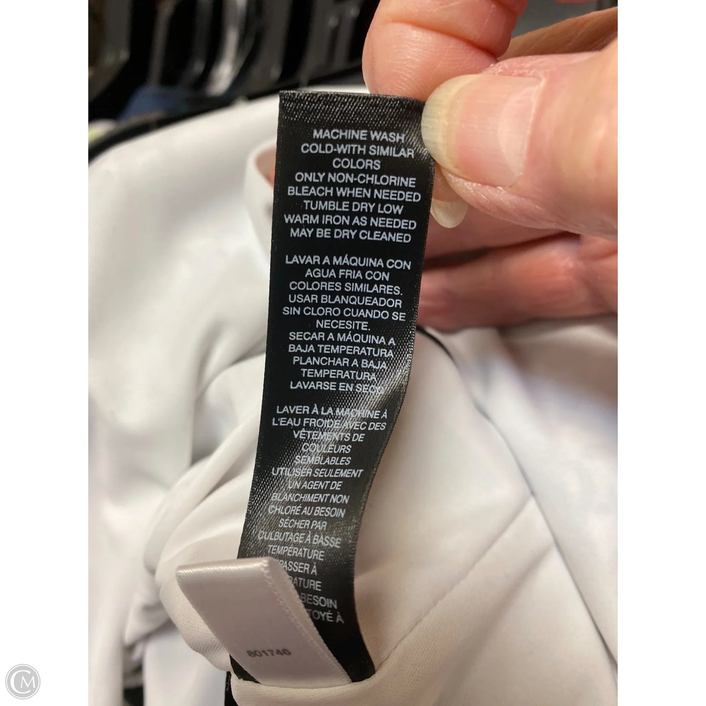 Dress Casual Midi By White House Black Market In Black & White, Size: Xs