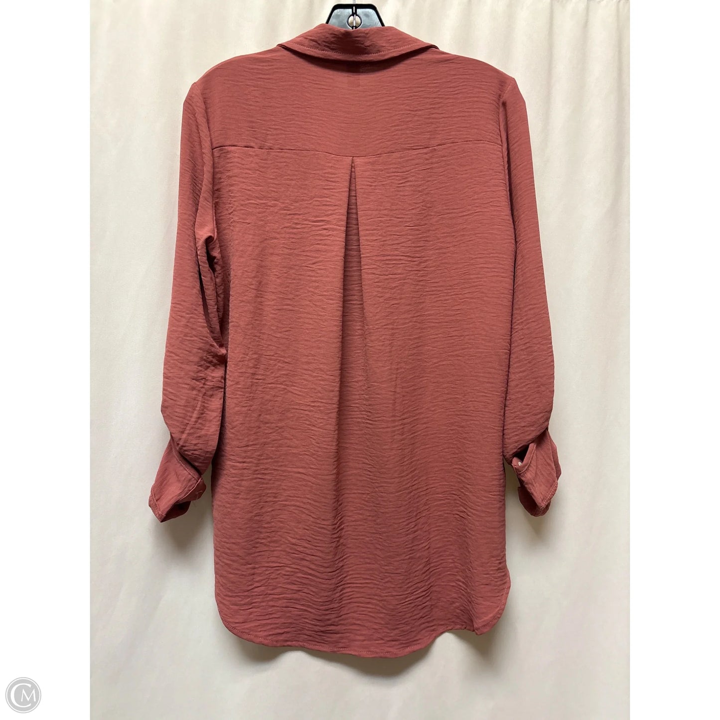 Top Long Sleeve By Clothes Mentor In Pink, Size: S