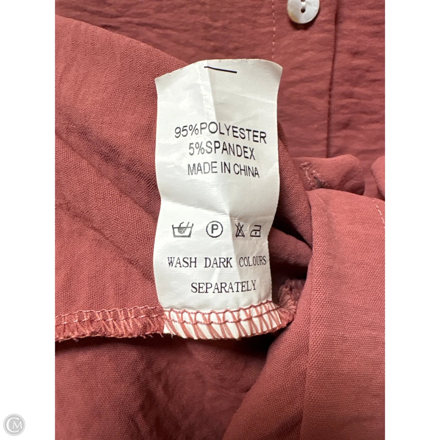 Top Long Sleeve By Clothes Mentor In Pink, Size: S