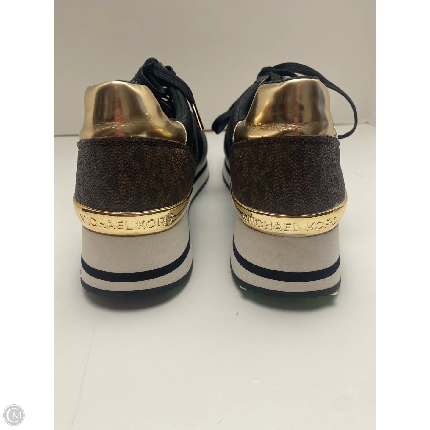 Shoes Designer By Michael Kors In Black, Size: 9.5