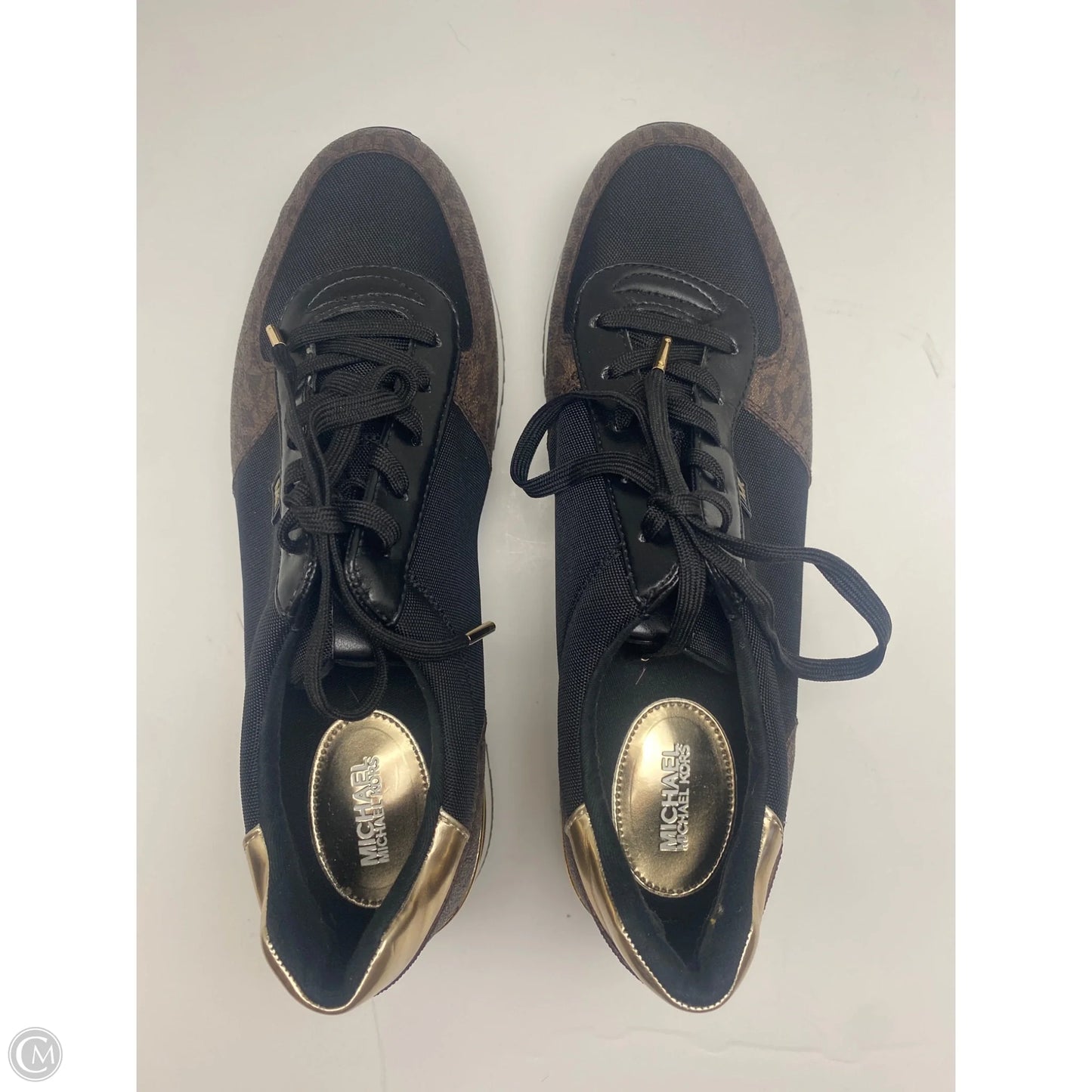 Shoes Designer By Michael Kors In Black, Size: 9.5