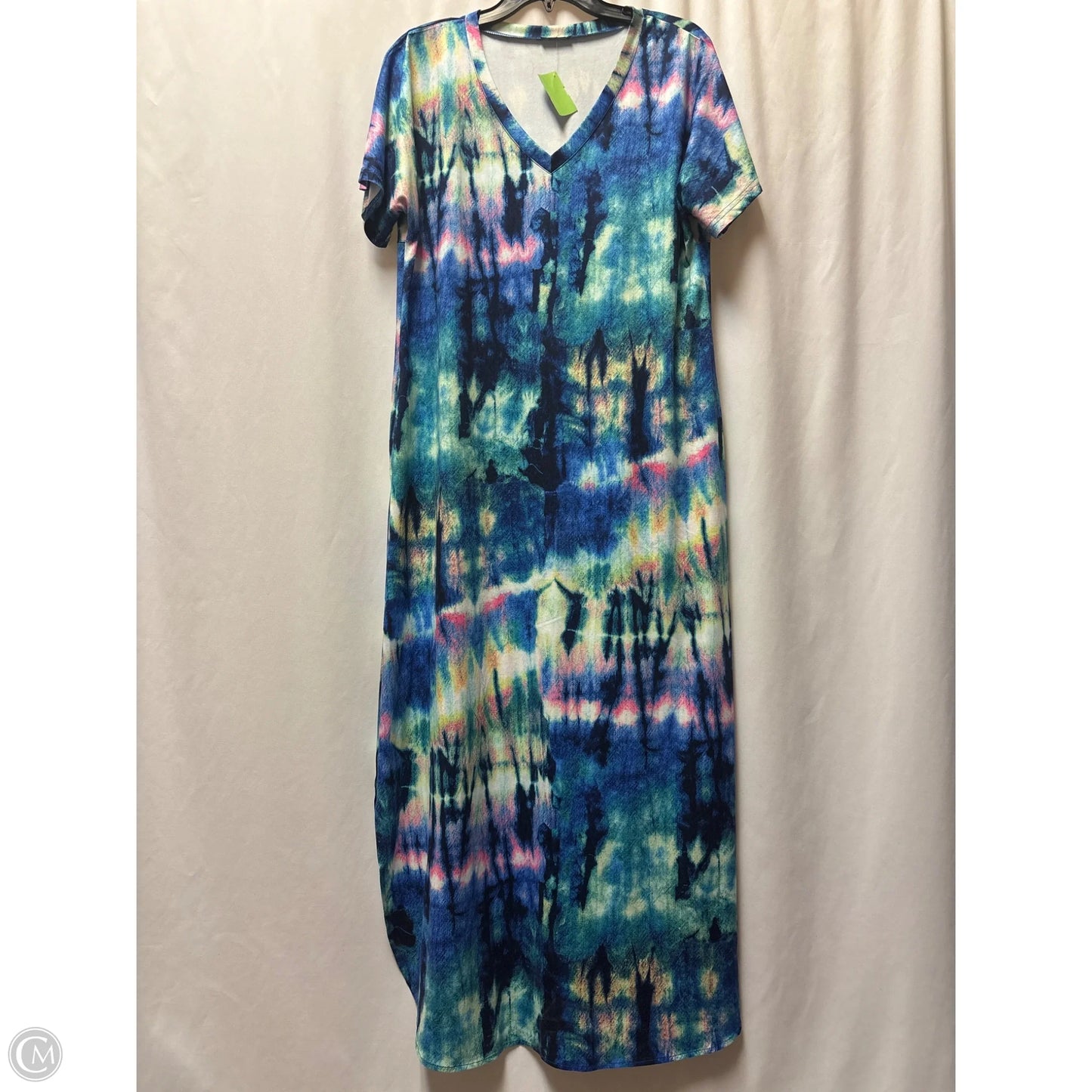 Dress Casual Maxi By Clothes Mentor In Multi-colored, Size: Xl