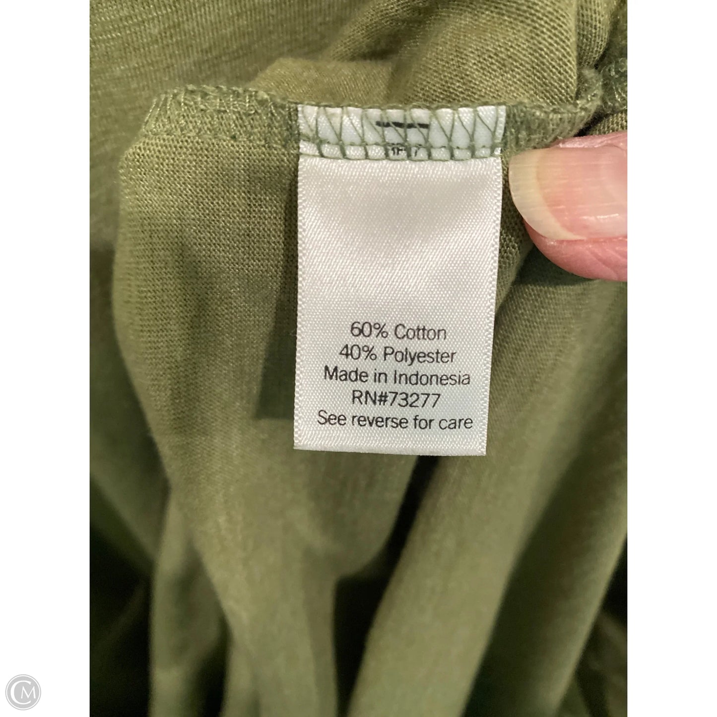 Dress Casual Maxi By Sonoma In Green, Size: Xl