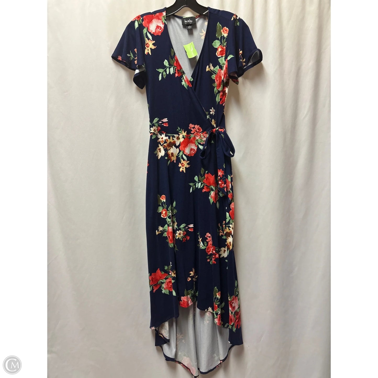 Dress Casual Maxi By By & By In Blue, Size: S