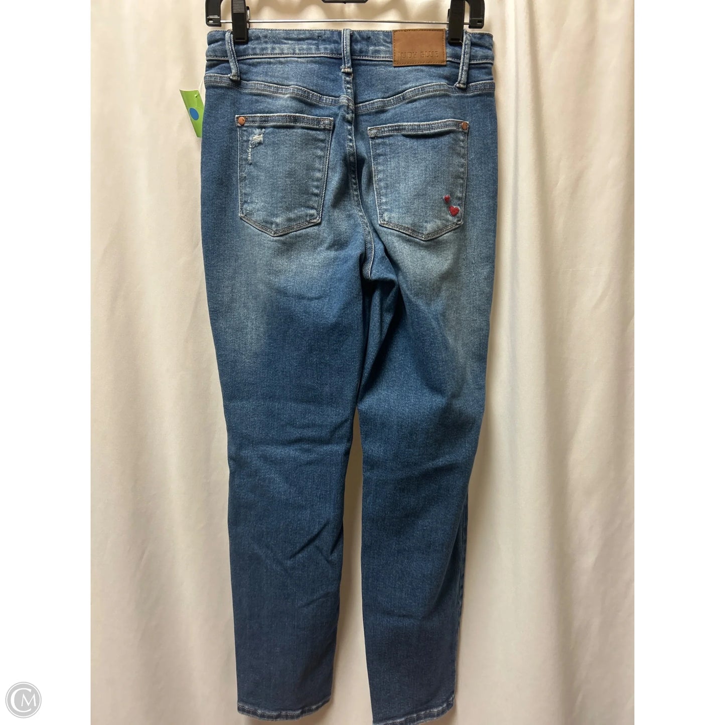 Jeans Skinny By Judy Blue In Blue Denim, Size: 4