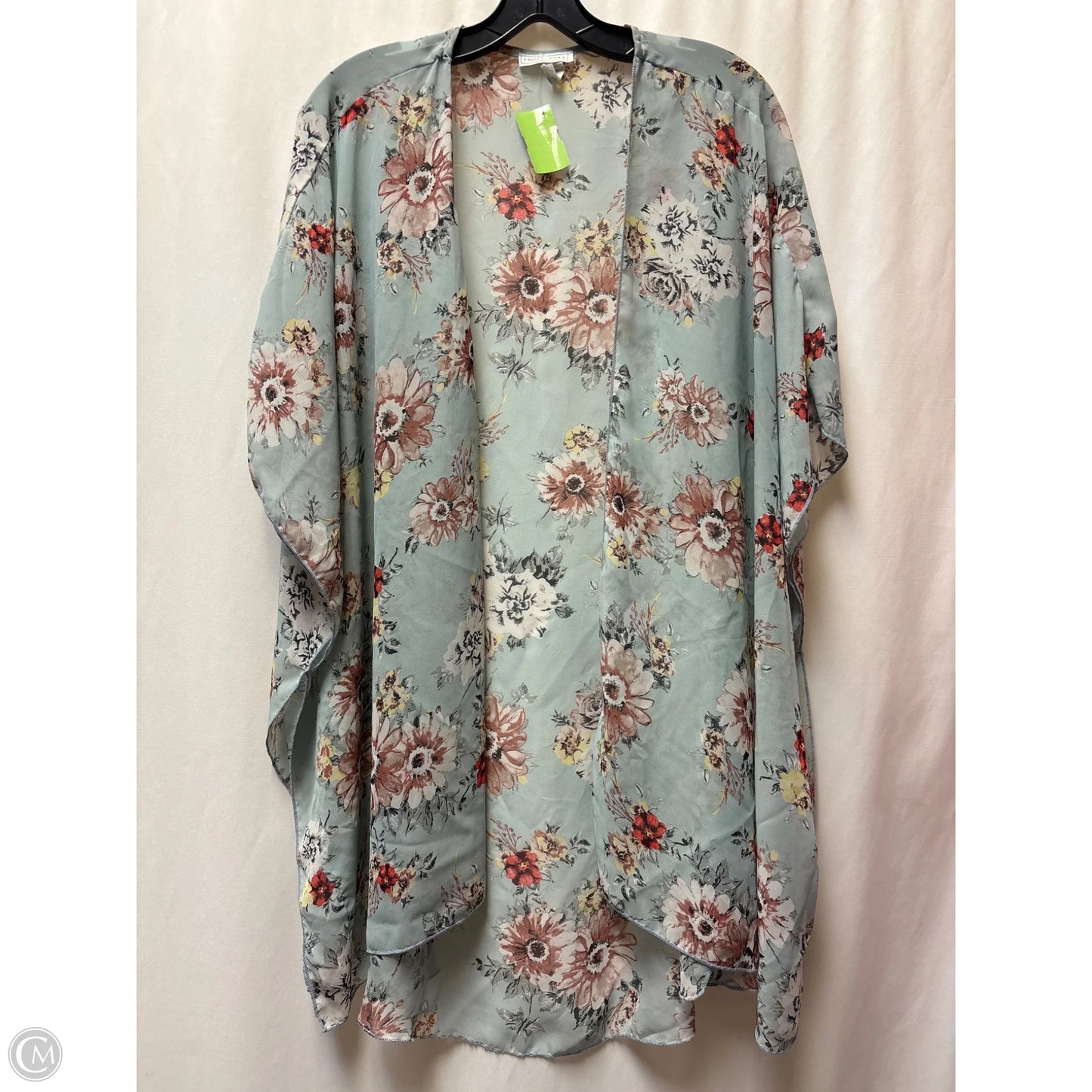 Swimwear Cover-up By Clothes Mentor In Blue, Size: 2x