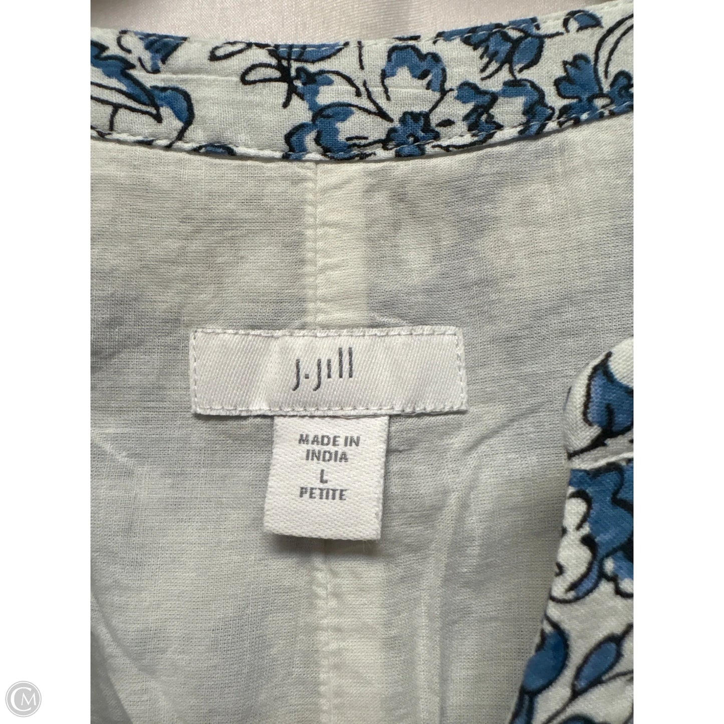 Dress Casual Maxi By J. Jill In Blue, Size: Lp