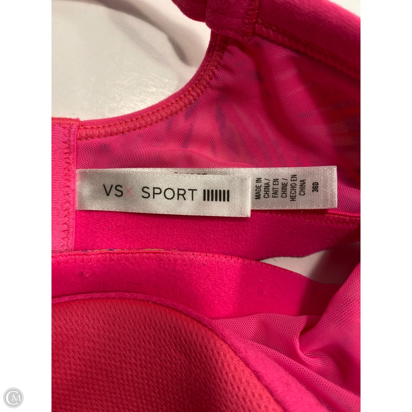 Athletic Bra By Victorias Secret In Pink, Size: 36d