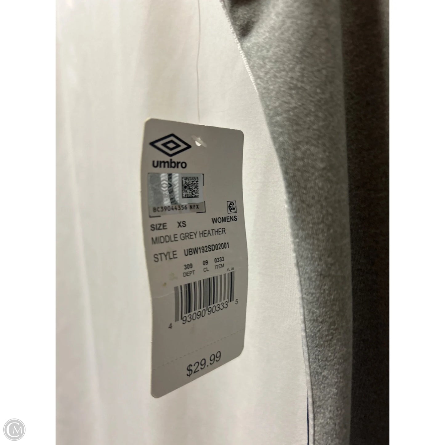Dress Casual Midi By Umbro In Grey, Size: Xs