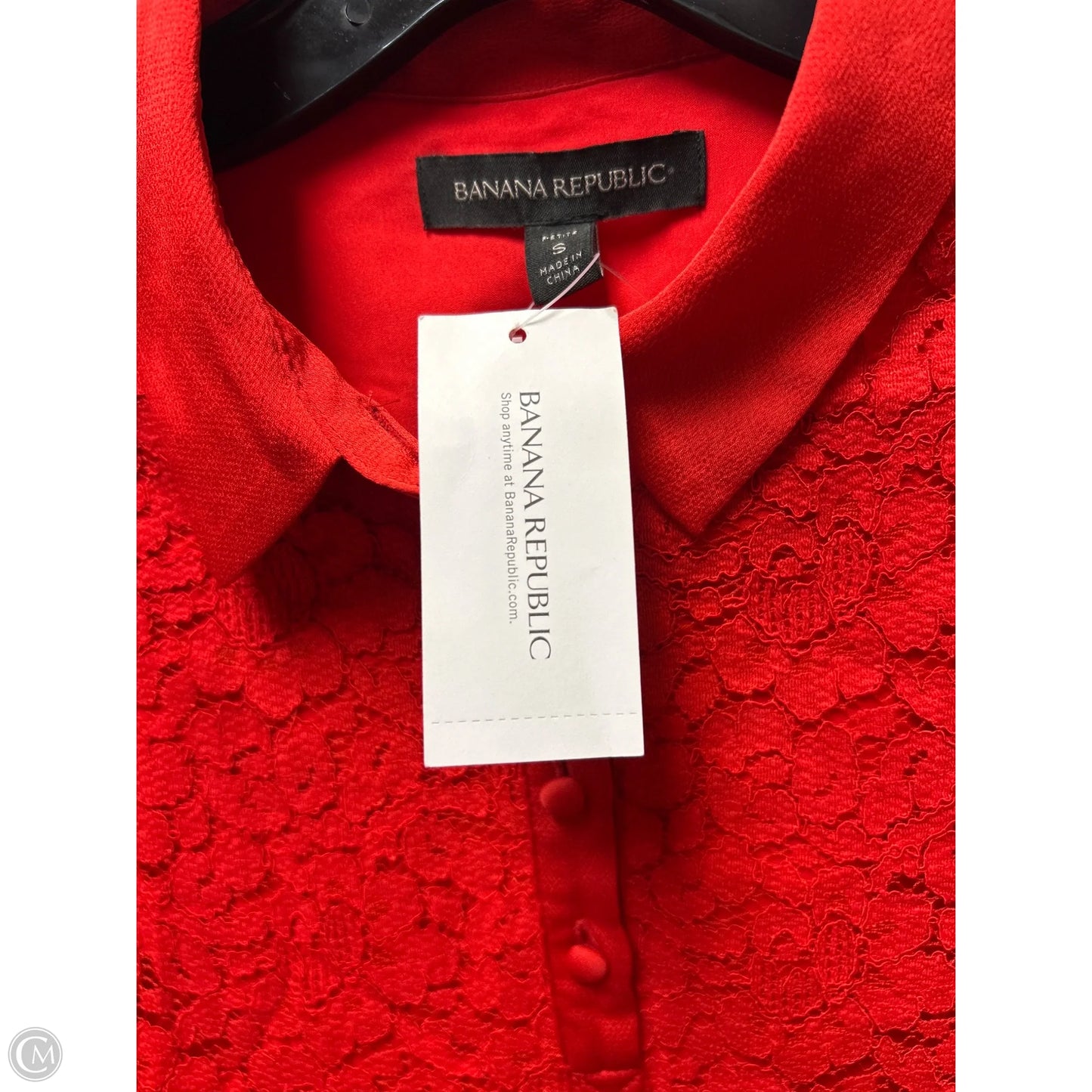 Dress Casual Midi By Banana Republic In Red, Size: S