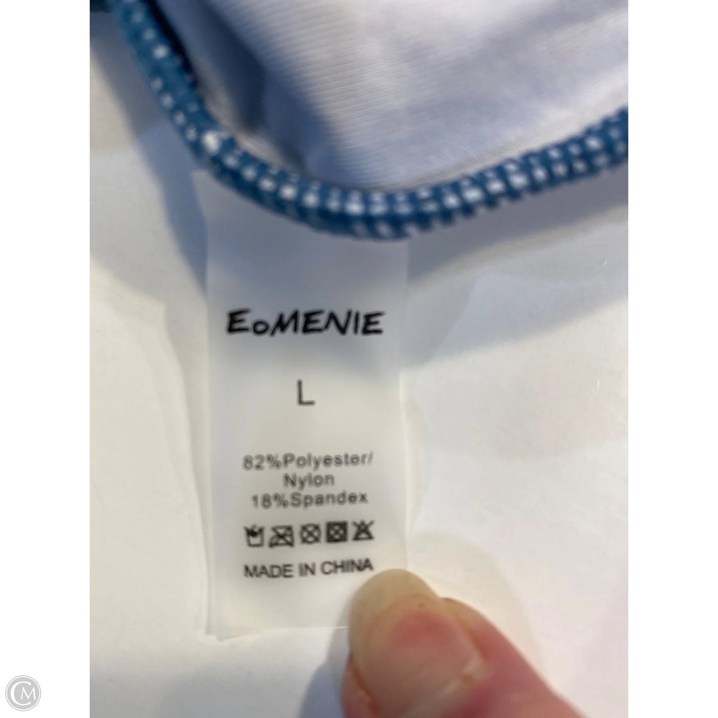 Swimsuit By Clothes Mentor In Blue, Size: L