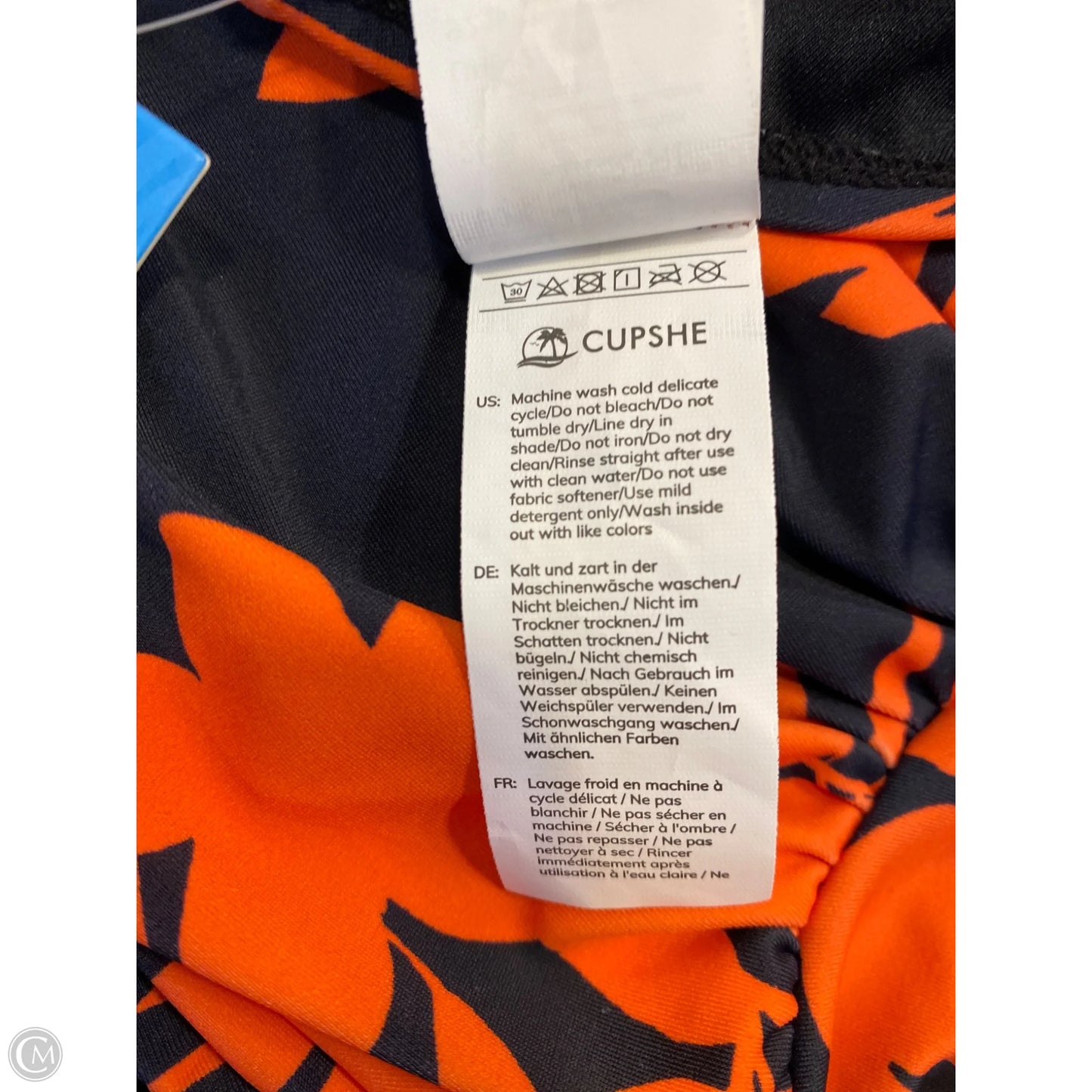 Swimsuit By Cupshe In Navy, Size: L