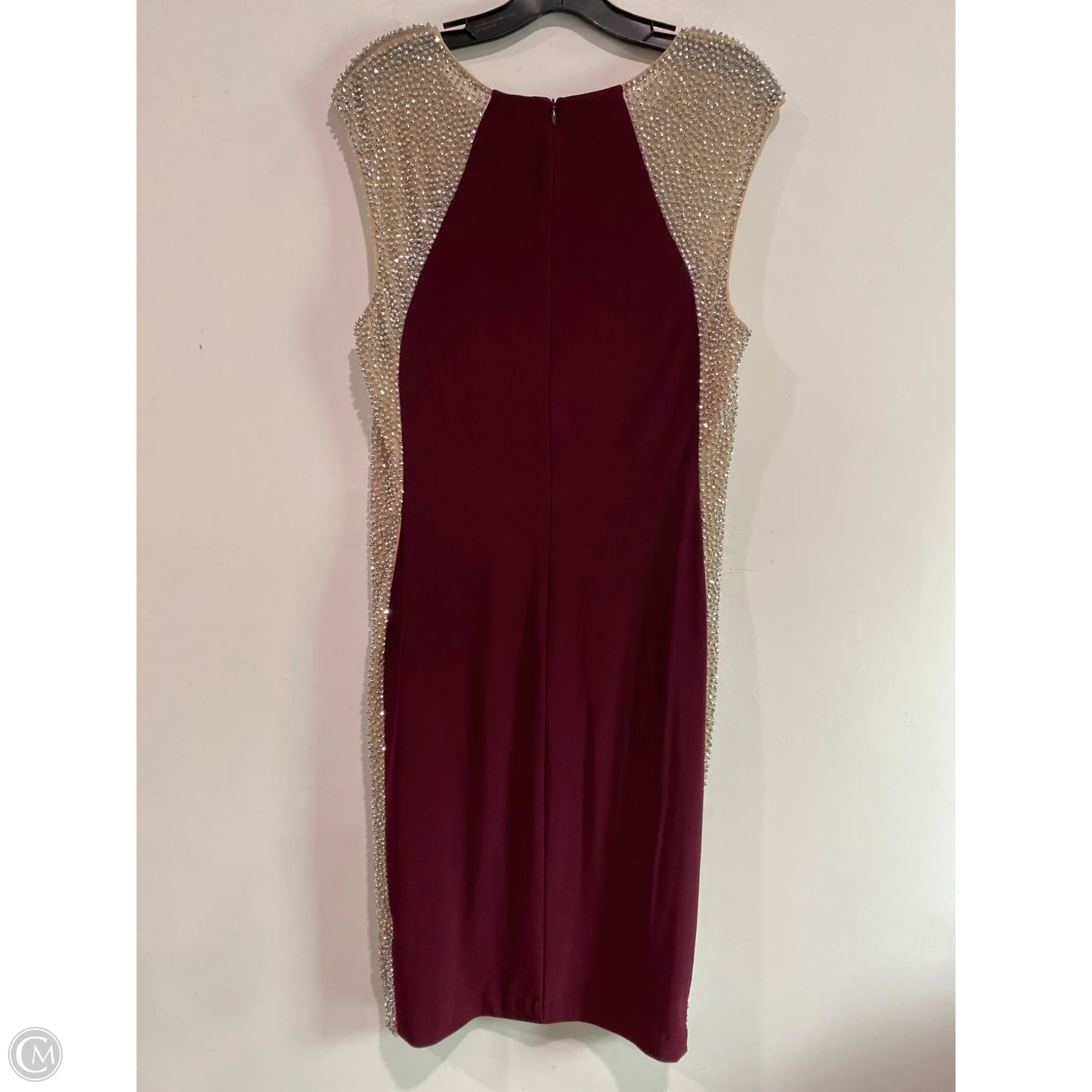 Dress Casual Midi By Clothes Mentor In Purple, Size: L