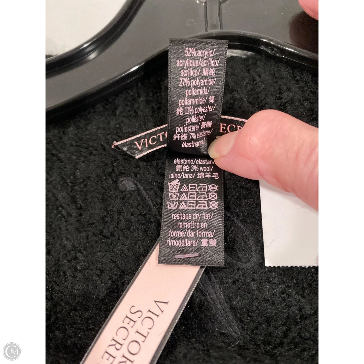 Sweater By Victorias Secret In Black, Size: L