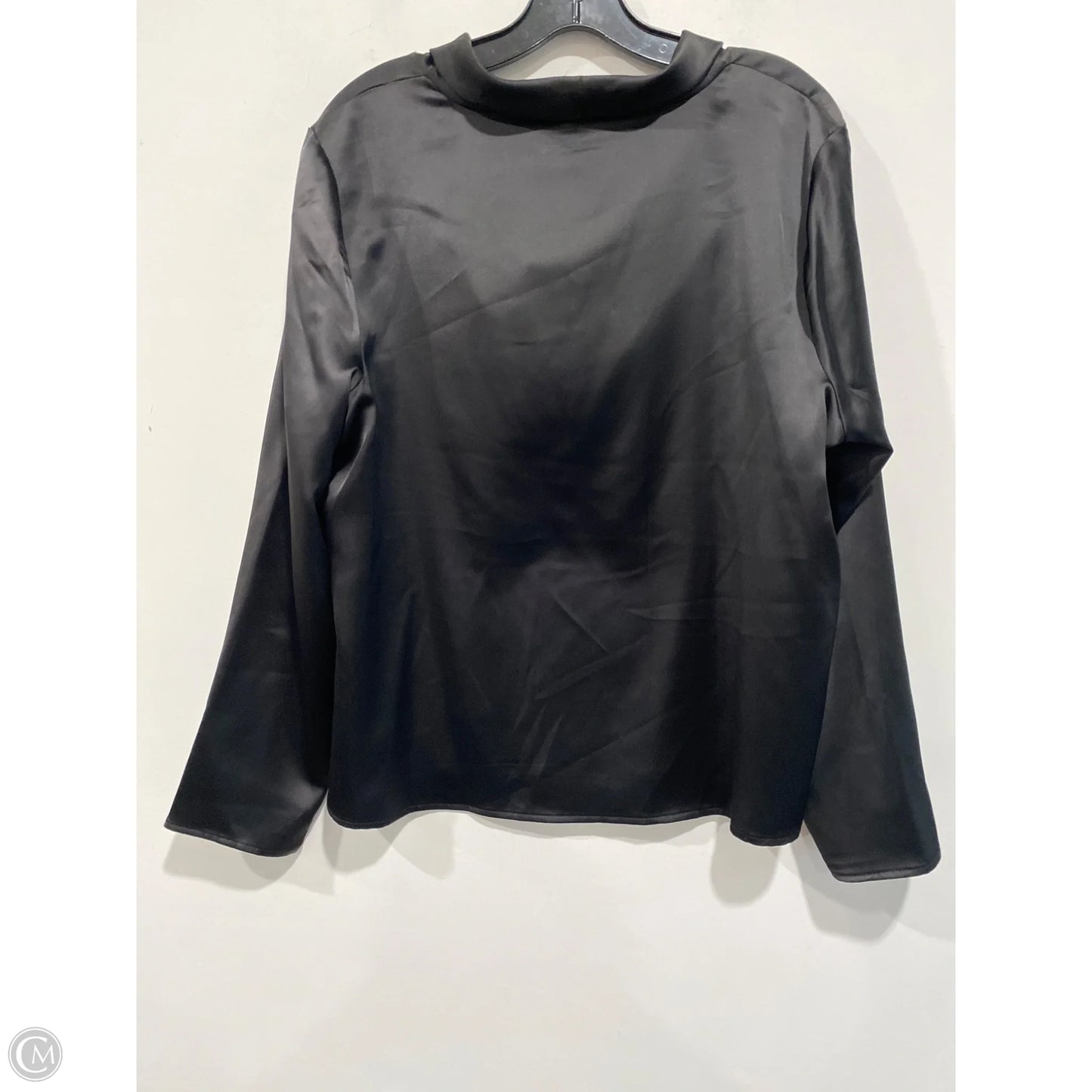 Top Long Sleeve By Worthington In Black, Size: Xlp