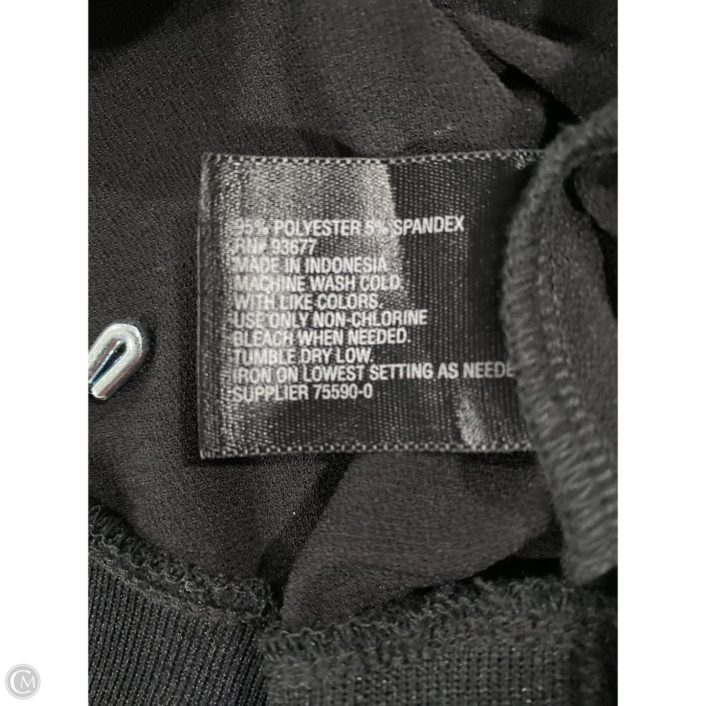 Top Sleeveless By Worthington In Black, Size: M