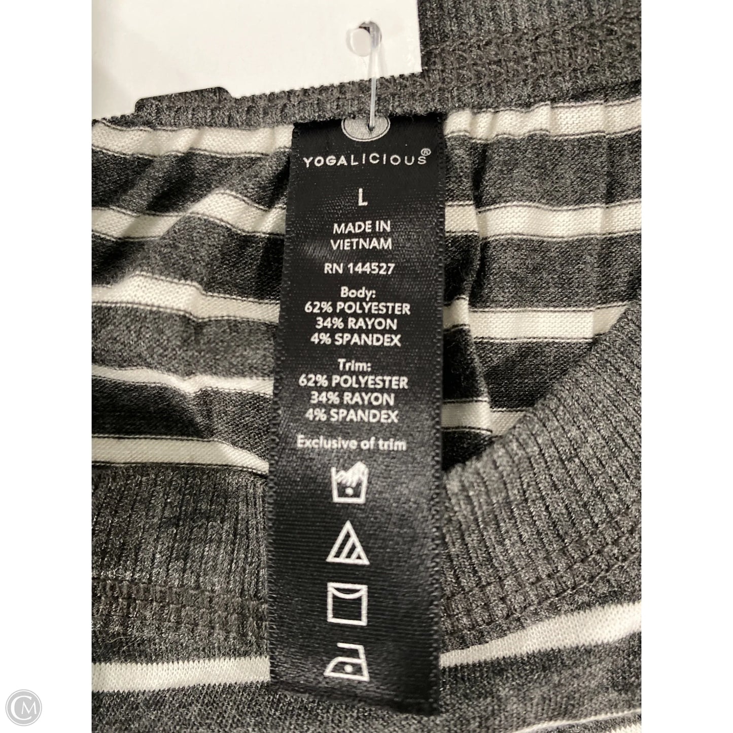 Tank Top By Yogalicious In Grey, Size: L