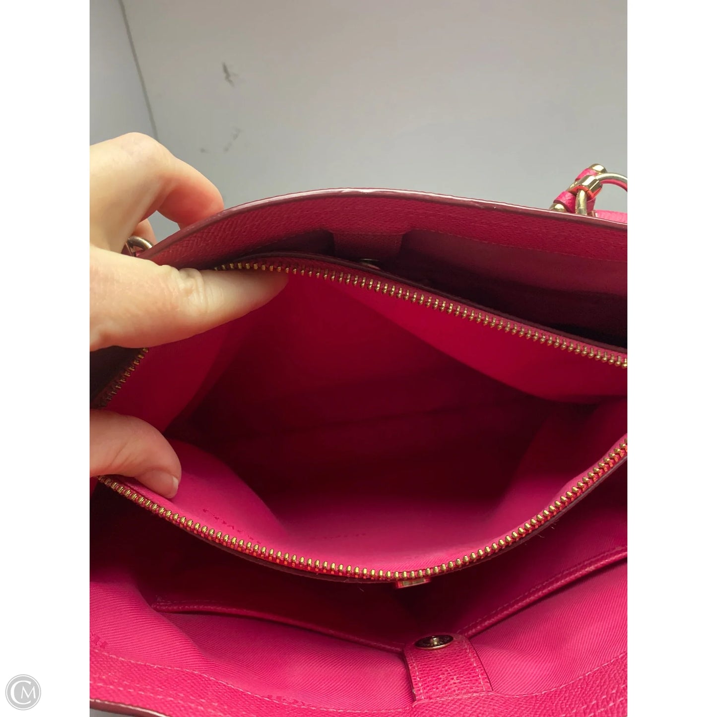 Handbag Designer By Coach, Size: Large