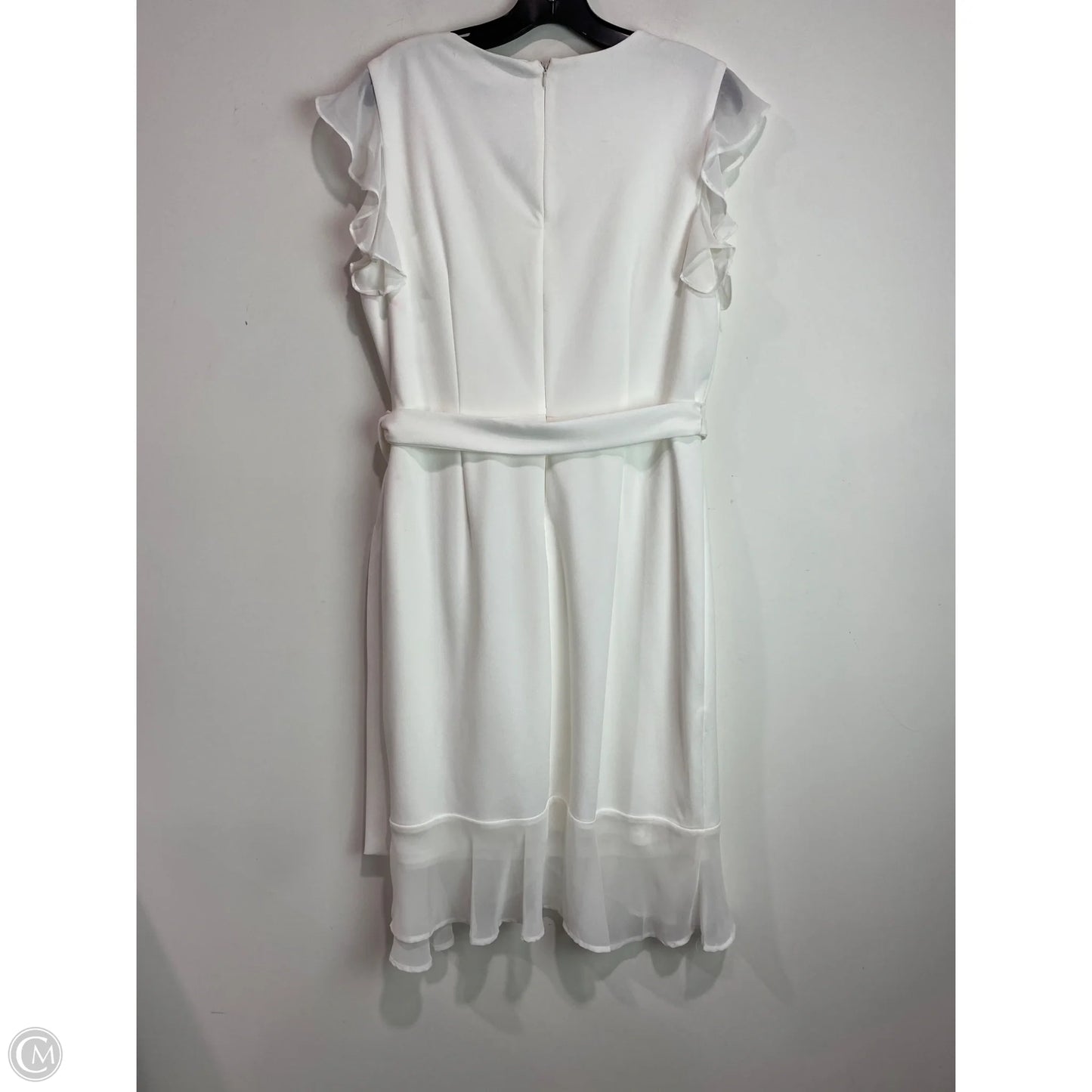 Dress Casual Midi By Shelby And Palmer In White, Size: L