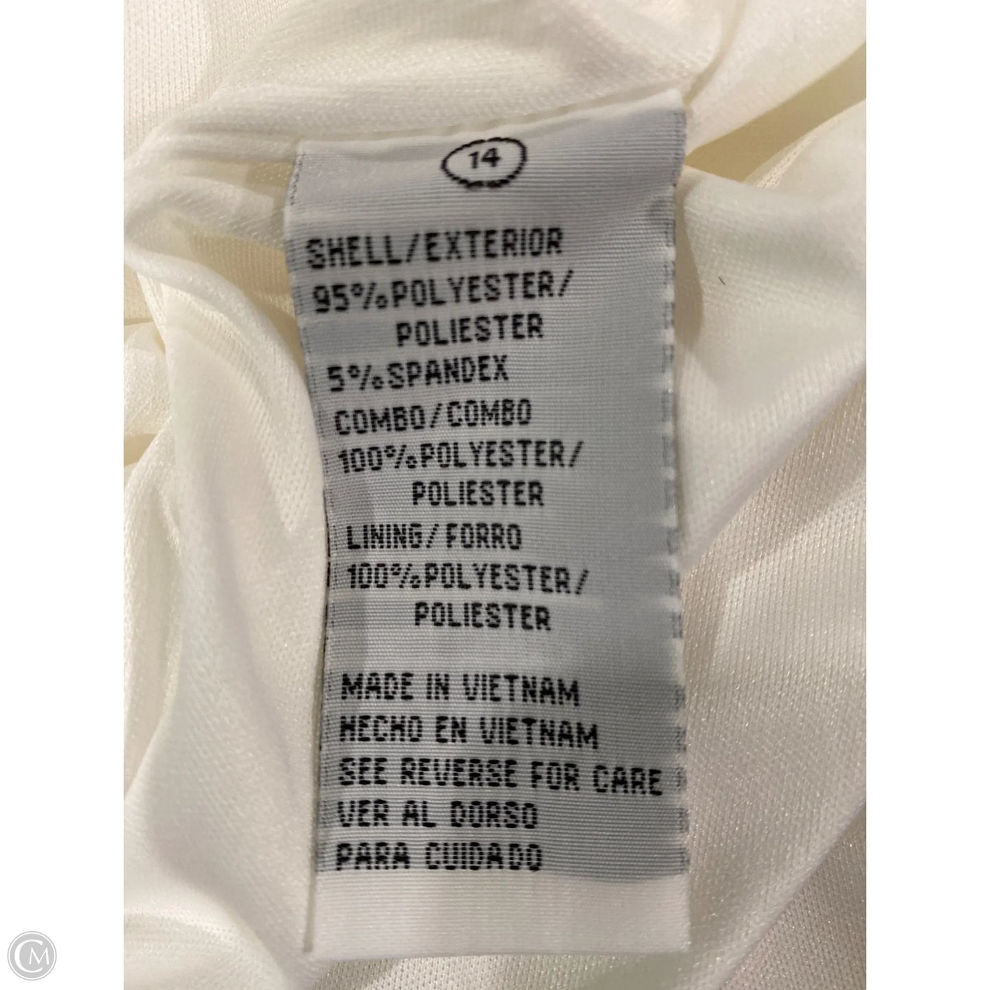 Dress Casual Midi By Shelby And Palmer In White, Size: L