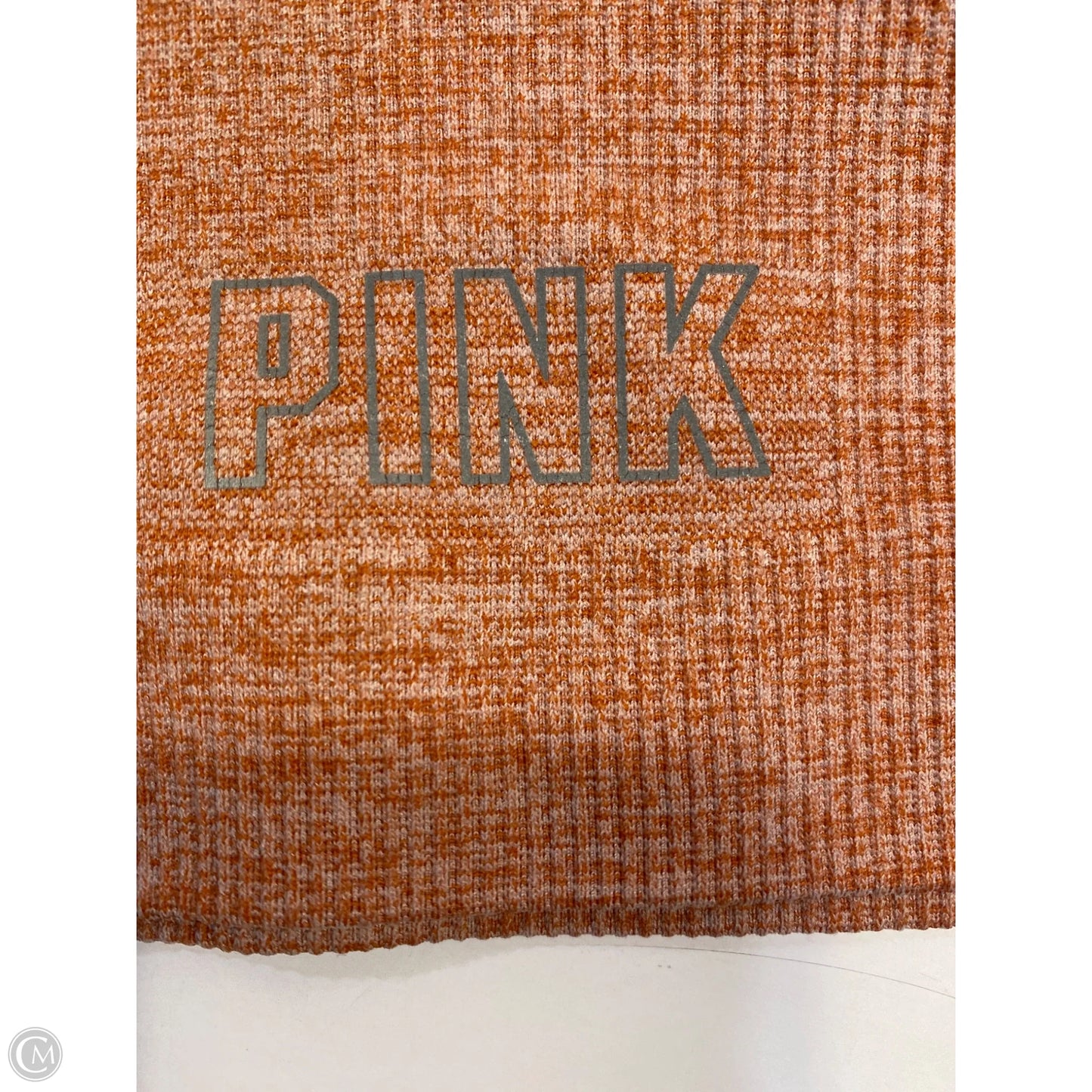 Athletic Bra By Pink In Orange, Size: M