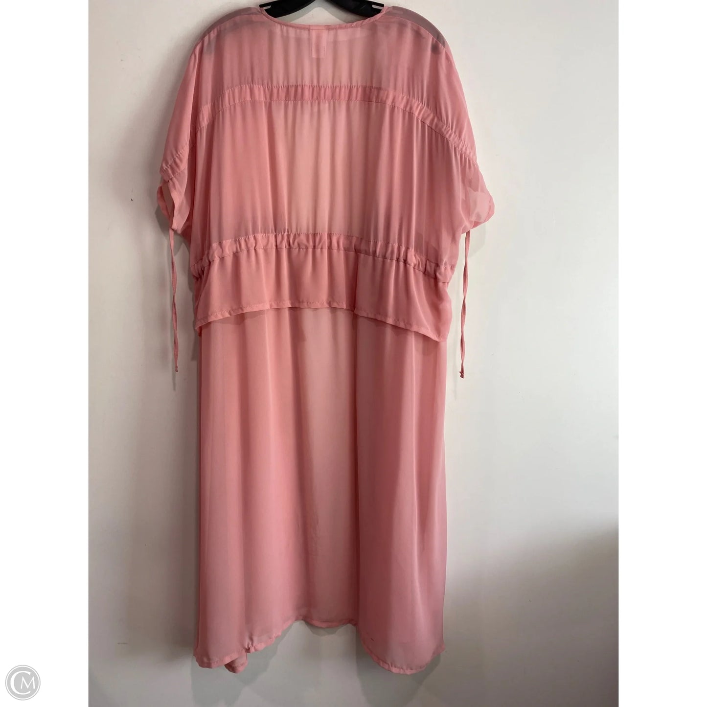 Swimwear Cover-up By Clothes Mentor In Pink, Size: L