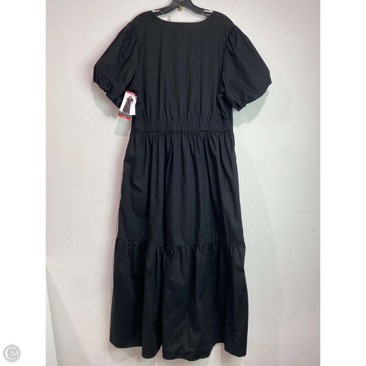 Dress Casual Maxi By French Connection In Black, Size: Xl