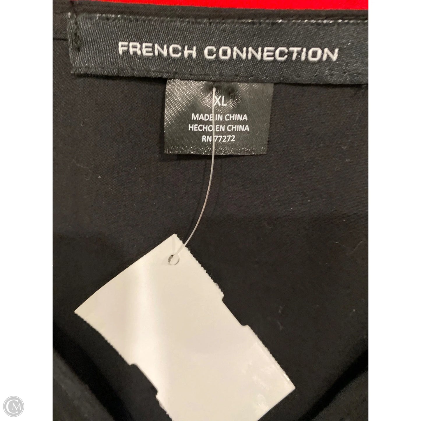 Dress Casual Maxi By French Connection In Black, Size: Xl