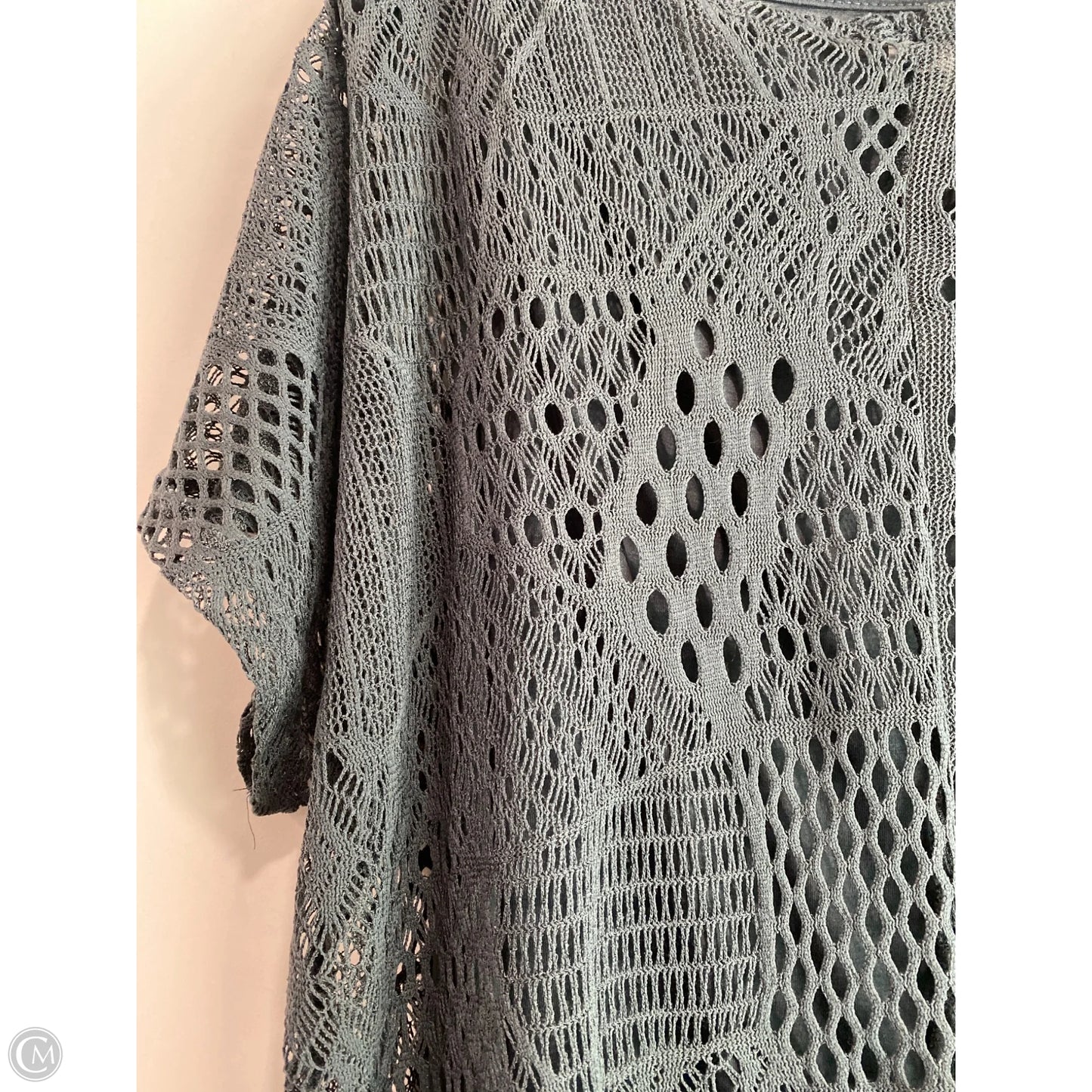 Top Short Sleeve By Clothes Mentor In Grey, Size: 3x