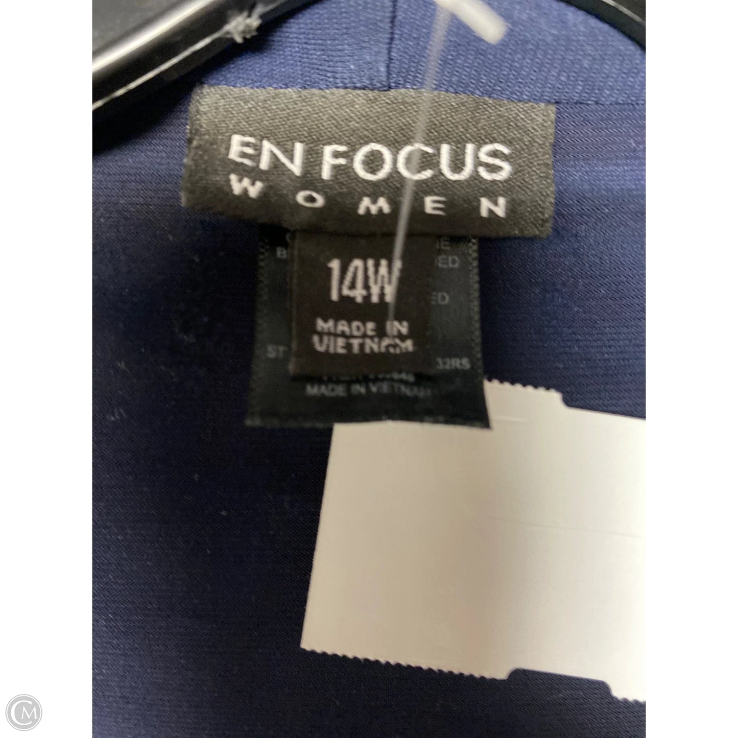 Dress Casual Midi By En Focus In Navy, Size: L