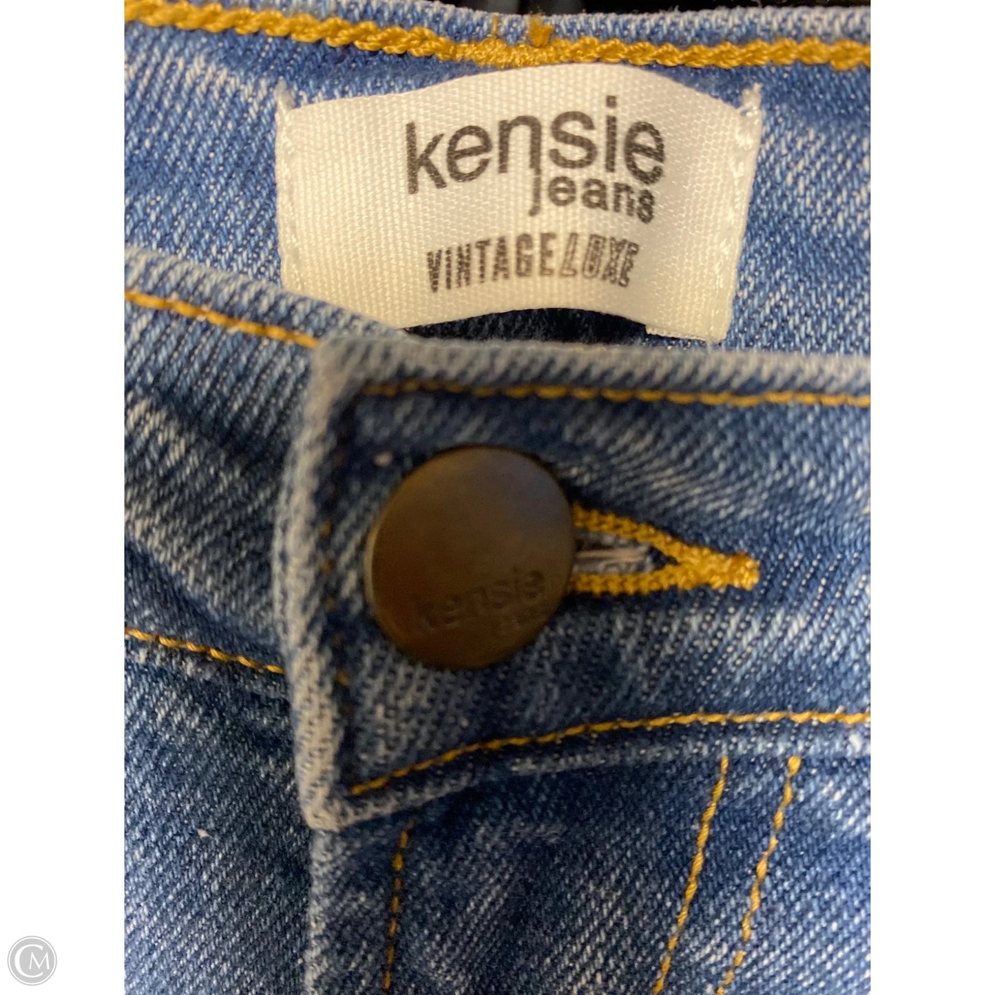 Jeans Wide Leg By Kensie In Blue Denim, Size: 8