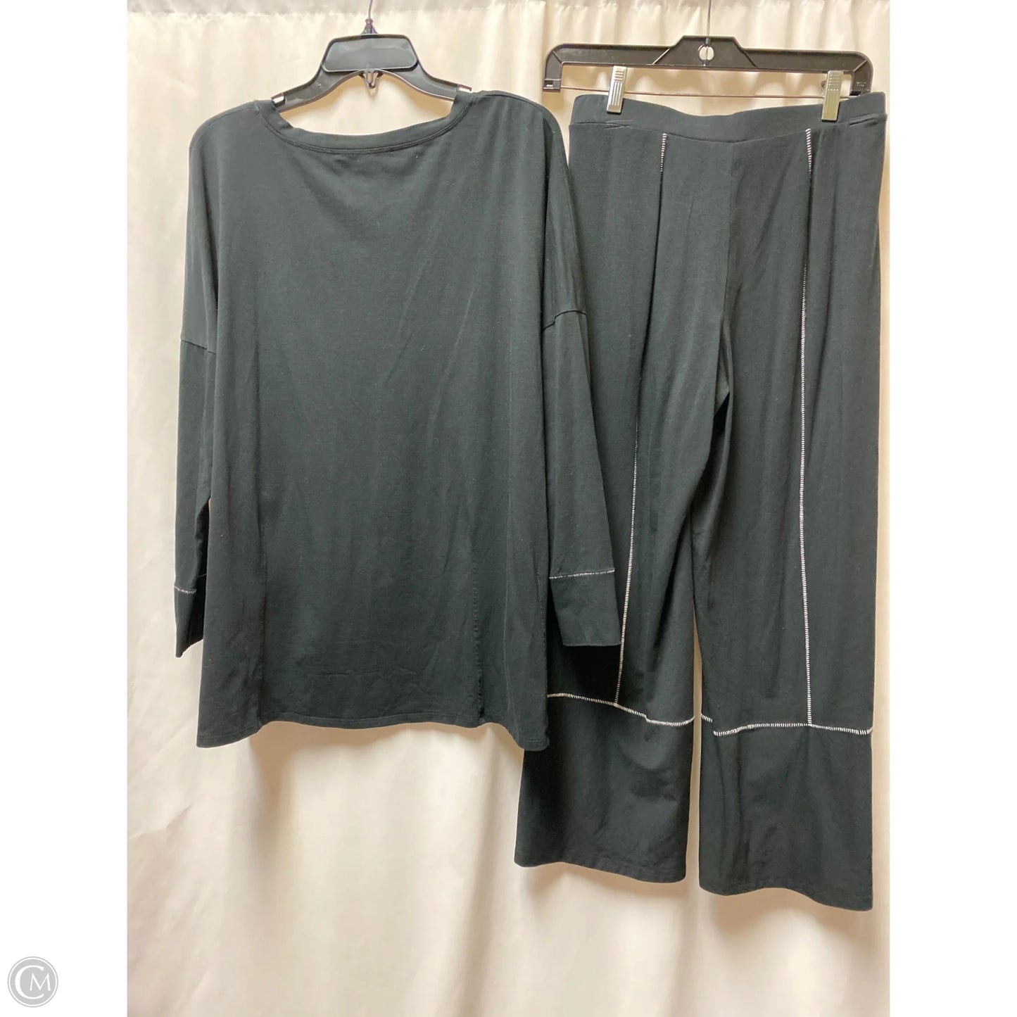 Pants Set 2pc By Habitat In Black, Size: Xs