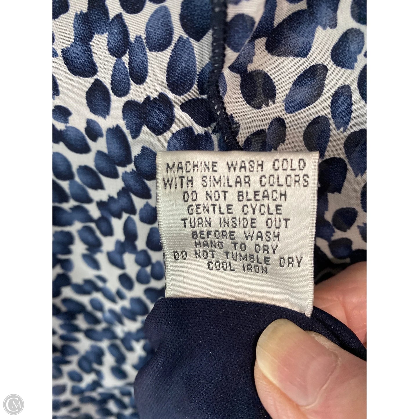 Dress Casual Midi By Olivia Matthews In Blue, Size: Xl